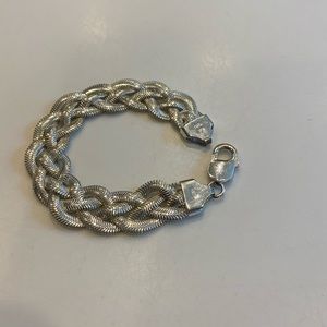 Sterling Silver braided bracelet